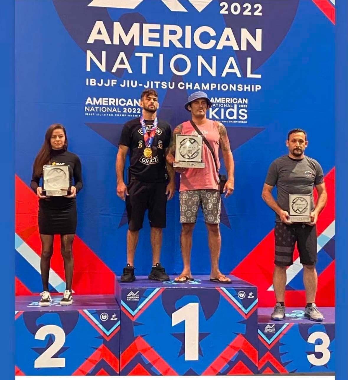 IBJJF American National Championship podium