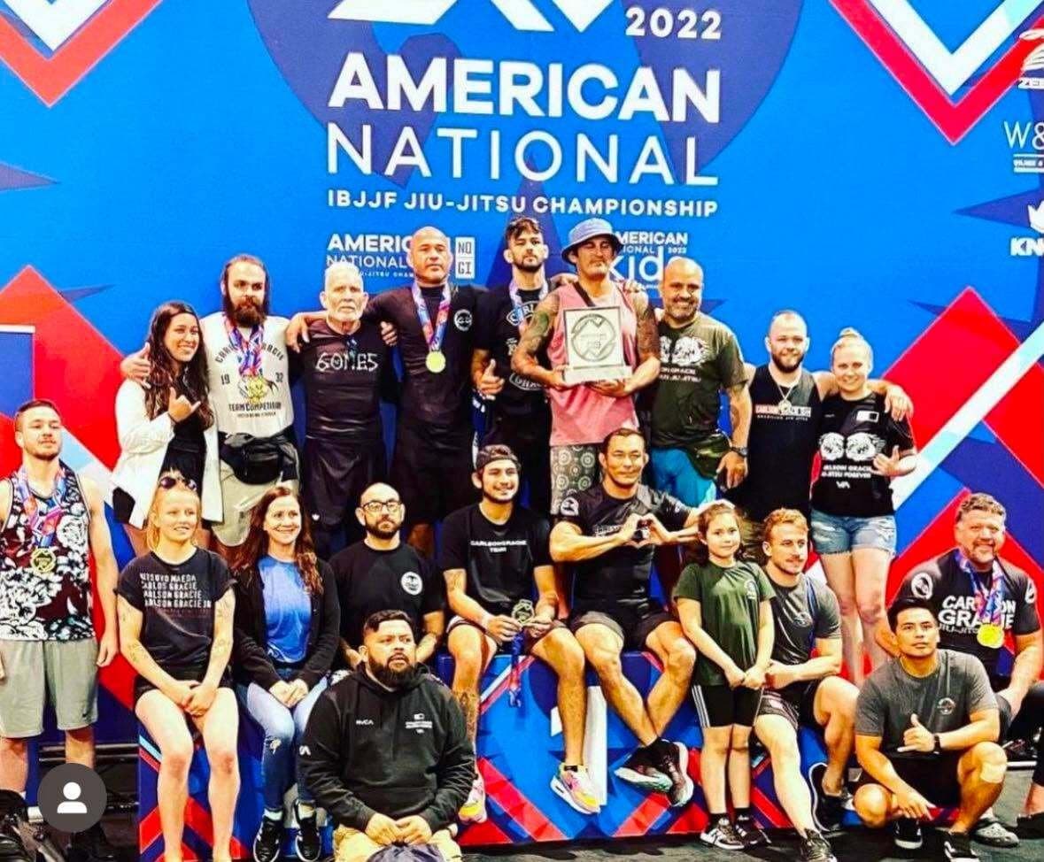 Carlson Gracie team at the IBJJF American National Championship