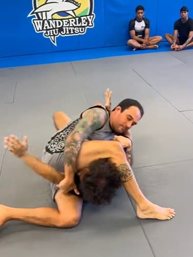 BJJ class training photo
