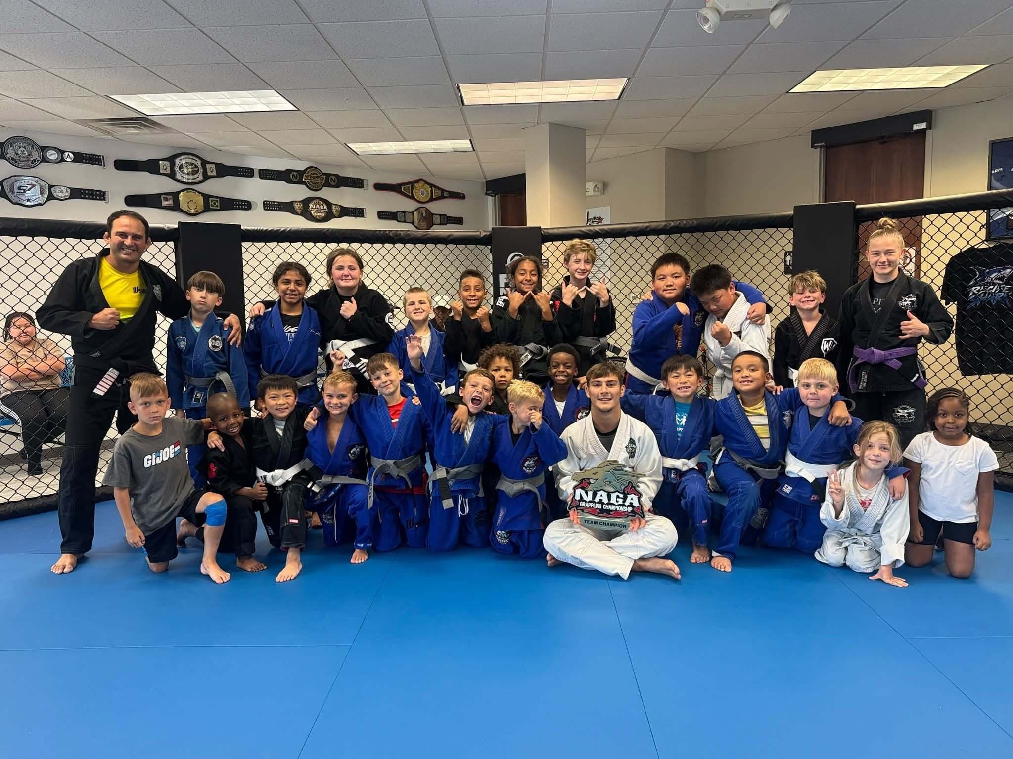 Kids class group photo